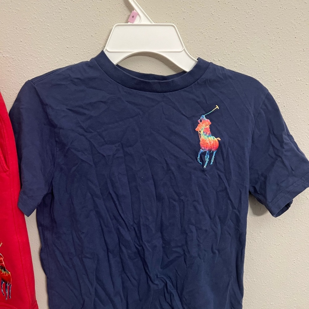 Boys Size 8 polo Ralph Lauren shirt. Gently worn